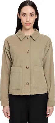 Produktbild von Mazine Damen Hemd Corduroy Shacket, Größe:L, Farben:light khaki