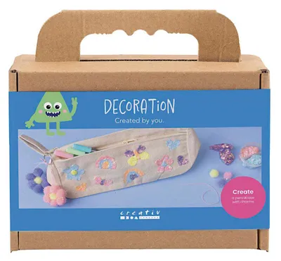 Immagine prodotto di Creativ Company - Set fai da te per decorare astucci con colori pastello per bambini