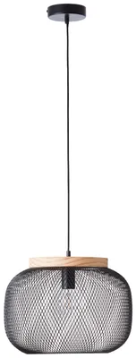 Produktbild von BRILLIANT Pendelleuchte 40cm Giada schwarz IP20 E27 Geeignet für Normallampe