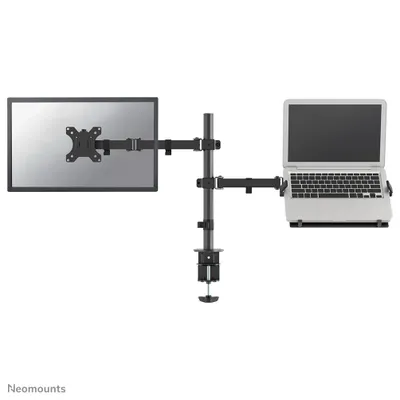 Image de Neomounts FPMA-D550NOTEBOOK Bras pour moniteur avec support pour ordinateur portable 10-32".