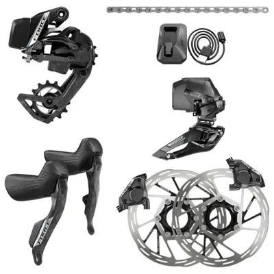 Produktbild von Sram Force Axs 36t 160 Mm Disc Flatmount Fahrradkomponentengruppe Silber  Silber One Size