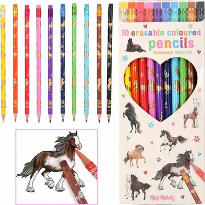 Image de Miss Melody Crayons de couleur effaçables