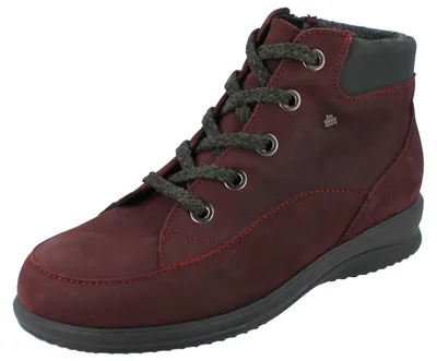 Productafbeelding van FINN COMFORT Parsenn, winterlaarzen voor dames, wijnrood, suède, maat: UK 8