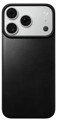 Obrázek produktu pro Nomad Magnetic Leather Back, black (Horween), Magsafe - iPhone 18 Pro/17 Pro