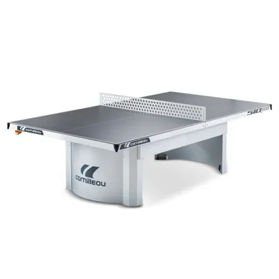 Produktbild von PRO 510M Outdoor Tischtennisplatte  Cornilleau Farbe: Grau, Spielqualität: Hoch, Tischplatte: Hoch, Sicherheit: Hoch, Stabilität: Hoch, Ausstattung: Hoch, Schulen: +, Öffentliche Parks: ++, Gastfreundschaft: +++, Firmen- und Sonderveranstaltungen: +++