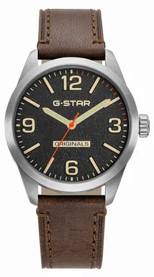 Image de G-Star Montre Originals Brown Silver