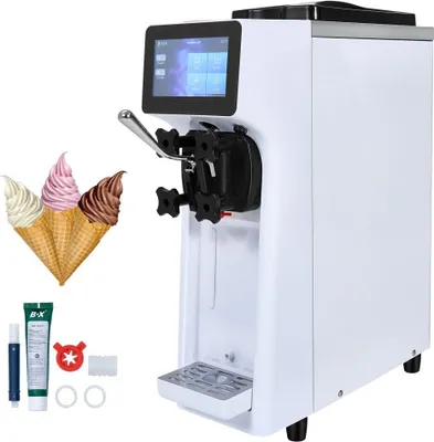 Image de Machine à glace soft, 10 l/h pour production de parfums individuels - Plan de travail - Rendement efficace - Qualité premium