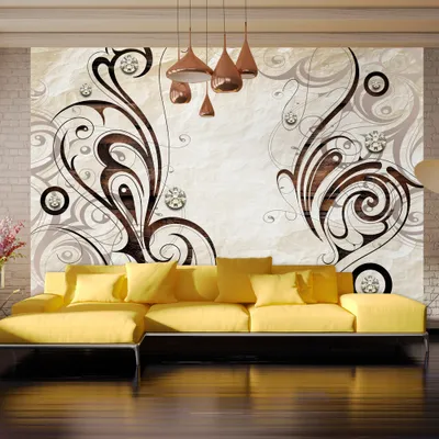 Produktbild von Vlies Tapete  Top  Fototapete  Wandbilder XXL  400x280 cm  ORNAMENT ABSTRAKT a-A-0085-a-d