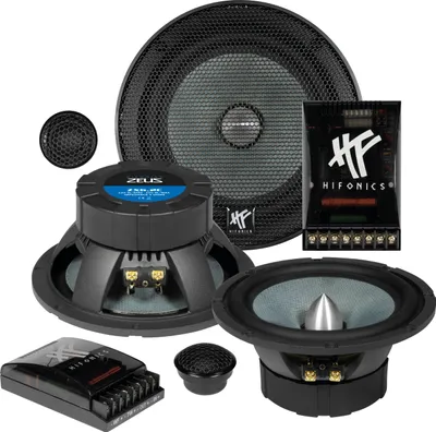 Produktbild von Hifonics ZX6.2C, 2-Wege, 250 W, 125 W, 4 Ohm, 55 - 24000 Hz, Neodym