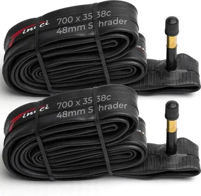 Produktbild von Fahrrad-Innenschlauch 32-48mm Automatik-Ventil für Rennrad