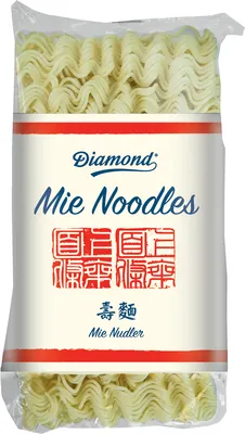 Produktbild von Diamond Double Happiness chinesische Mie Nudeln ohne Ei 250g