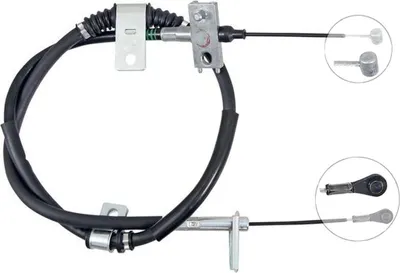 Produktbild von A.B.S. Handbremsseil Seilzug Feststellbremse für SSANGYONG REXTON W K17460