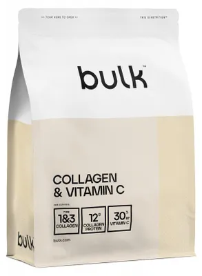 Produktbild von Bulk Collagen & Vitamin C Powder (500g) Unflavoured - Eiweiße - Kollagen