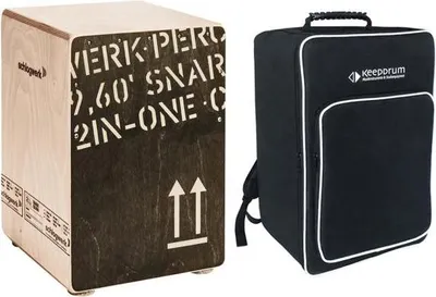 Immagine prodotto di Schlagwerk CP 403 BLK 2inOne Cajon con borsa
