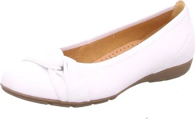 Zdjęcie produktu dla Gabor Damskie klasyczne baleriny Hochzeit 44.165 biały