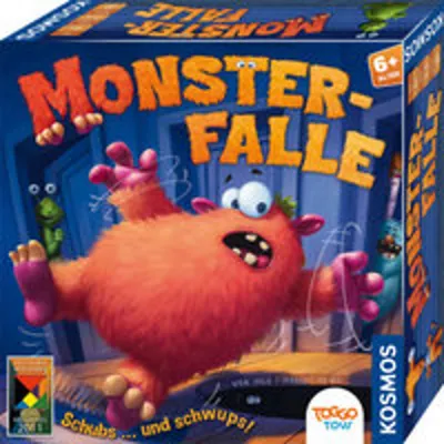 Produktbild von Kosmos Monsterfalle: Schubs ... und schwups!, Brettspiel, Familie, 6 Jahr(e)