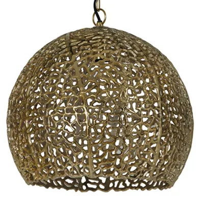 Image de Suspension - or - Sinula - métal - Ø 39cm - E27 - 2959085 - Light & Living