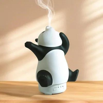 Immagine prodotto di Diffusore per oli essenziali - Diffusore rotante con luci a 7 colori per la casa, la camera da letto e l'ufficio.