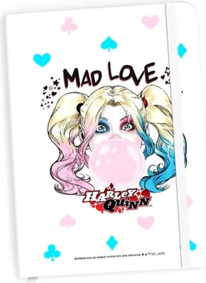Produktbild von DC Comics Harley Quinn Notizbuch