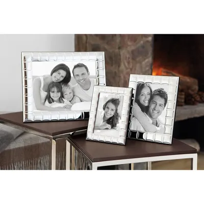 Produktbild von Fink Bilderrahmen DANA BHT 25x19x3 cm silber Fotorahmen