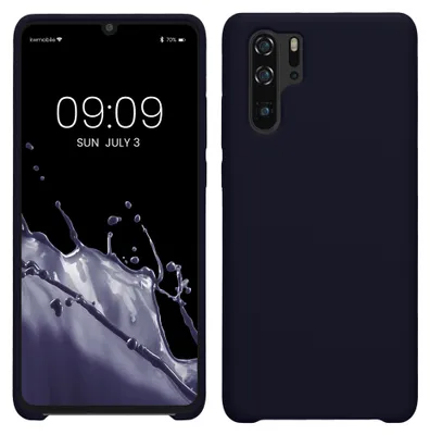 Obrázok produktu pre Puzdro na mobilný telefón kwmobile pre Huawei P30 Pro – silikónové puzdro – bezdrôtové nabíjanie – ochranné puzdro v farbe Deep Ocean