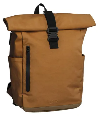 Produktbild von Daniel Ray Rolltop-Rucksack Wangaratta mit gepolstertem Rücken - Rucksack mit großem Organizer-Fach in Khaki