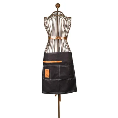 Produktbild von Esschert Design Denim Gartengerätegürtel schwarz Gardentools