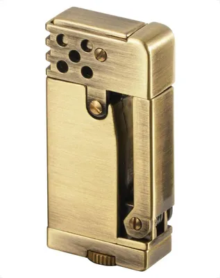 Immagine prodotto di VVAY Accendino a benzina vintage Accendino a benzina ricaricabile oro