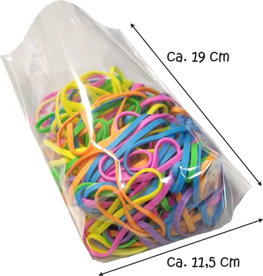 Obrázek produktu pro Celofánové sáčky, 8 balení, 115 x 190 mm, čiré