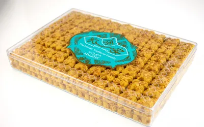Produktbild von Khojaste - Kekse Nokhodchi mit Sesam 475gr