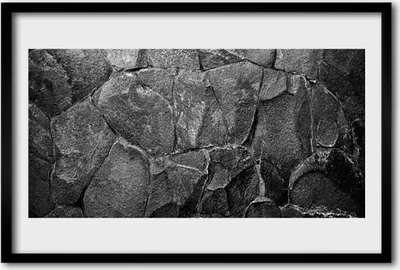 Produktbild von Bild 60x40 MDF-Rahmen Wandkunst Natur Felsen