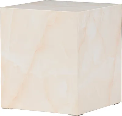 Image de York table d'appoint jaune clair.