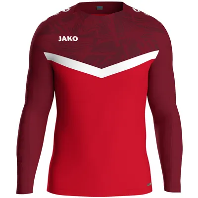 Produktbild von Jako Sweat Iconic Kinder rot weinrot Gr 128