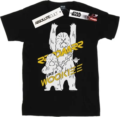 Produktbild von Star Wars - "Roar Like A Wookiee" T-Shirt für Herren BI46723 (5XL) (Schwarz)