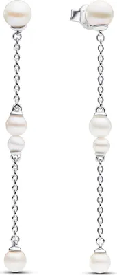 Produktbild von Pandora Ohrhänger Pearl Drop 293152C01 Silber
