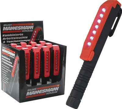 Produktbild von BRÜDER MANNESMANN M30616 LED-Arbeitsleuchte mit 7 LED's