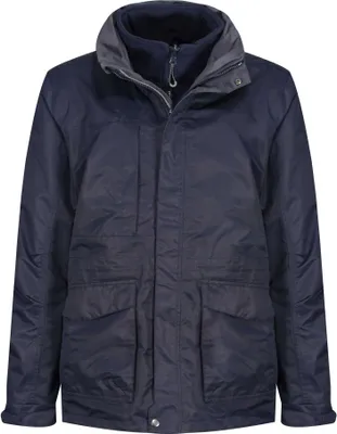 Obrázek produktu pro Pánská bunda Regatta 3 v 1 Benson III prodyšná PC3307 (4XL) (námořnická modrá/navy blue)