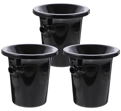 Produktbild von 3-teiliges Weinprobe-Set mit Spuckbecher und Ausgießer - schwarz champagnefarben