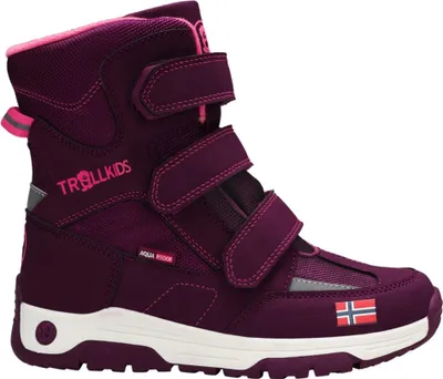 Produktbild von Trollkids Kids Lofoten Winter Boots Jungen Winterstiefel Rotwein 159-422 Grösse 35
