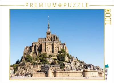 Produktbild von CALVENDO Puzzle Mont-Saint-Michel | 1000 Teile Lege-Größe 64x48cm Foto-Puzzle für glückliche Stunden