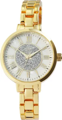 Produktbild von Akzent Exclusive Damenarmbanduhr mit Metallarmband
