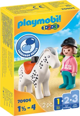 Produktbild von Reiterin mit Pferd
