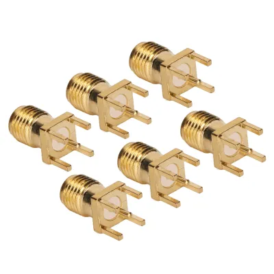 Image de Adaptateur de câble coaxial RF Connecteur de câble coaxial Adaptateur de câble coaxial Adaptateur RF Adaptateur de ligne coaxiale Adaptateur RF femelle