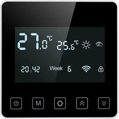 Produktbild von SWAREY WIFI pokojový termostat Programovatelný termostat pro podlahové vytápění s ovládáním aplikací / Úspora energie