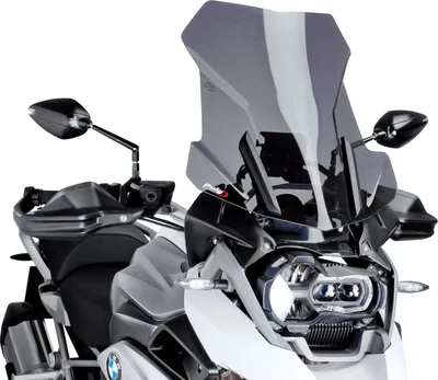 Image de PUIG écran fumé foncé 545x445mm pour Bmw