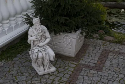 Obrázek produktu pro Vodnář Figura Socha Zahradní dekorace Poseidon Bůh Figury Sochy S101044