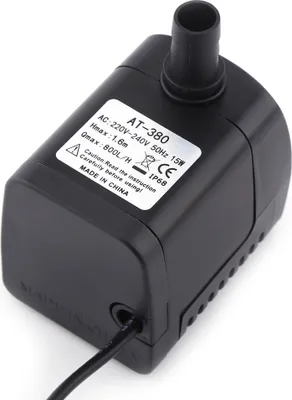 Obrázok produktu pre 12V akváriové vodné čerpadlo, energeticky úsporné ponorné čerpadlo 800L/H, 15W fontánové čerpadlo pre jazierka a akvária
