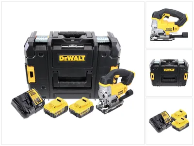 Produktbild von DeWalt DCS 331 M2 Akku Stichsäge 18 V + 2x Akku 4,0 Ah + Ladegerät + TSTAK
