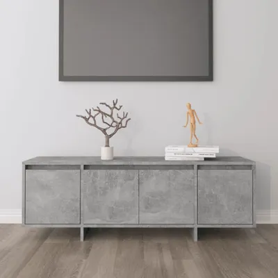 Immagine prodotto di Mobile TV grigio cemento 120x30x40,5 cm materiale a base di legno