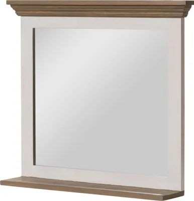 Produktbild von MASSIVMOEBEL24Spiegel Mango 70x15x63 weiß lackiert TOULOUSE #134